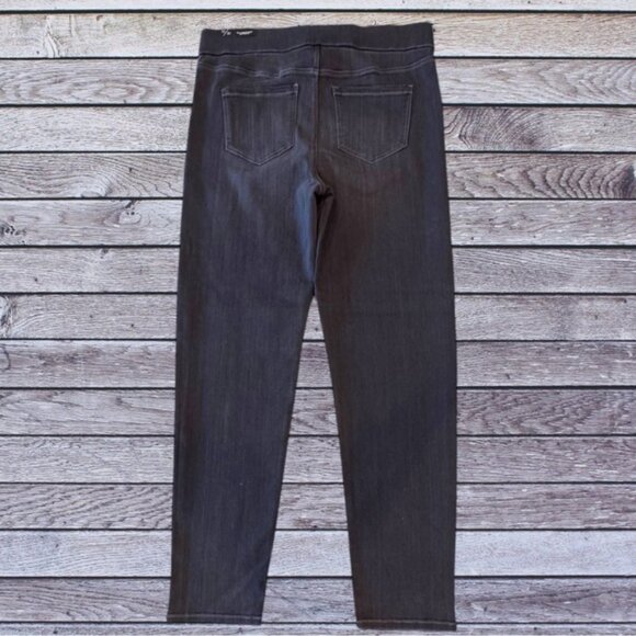 NWT Liverpool Size 10/30 Meteorite Wash (Gray) Sienna Legging Pull-on Denim Jean - Picture 4 of 9
